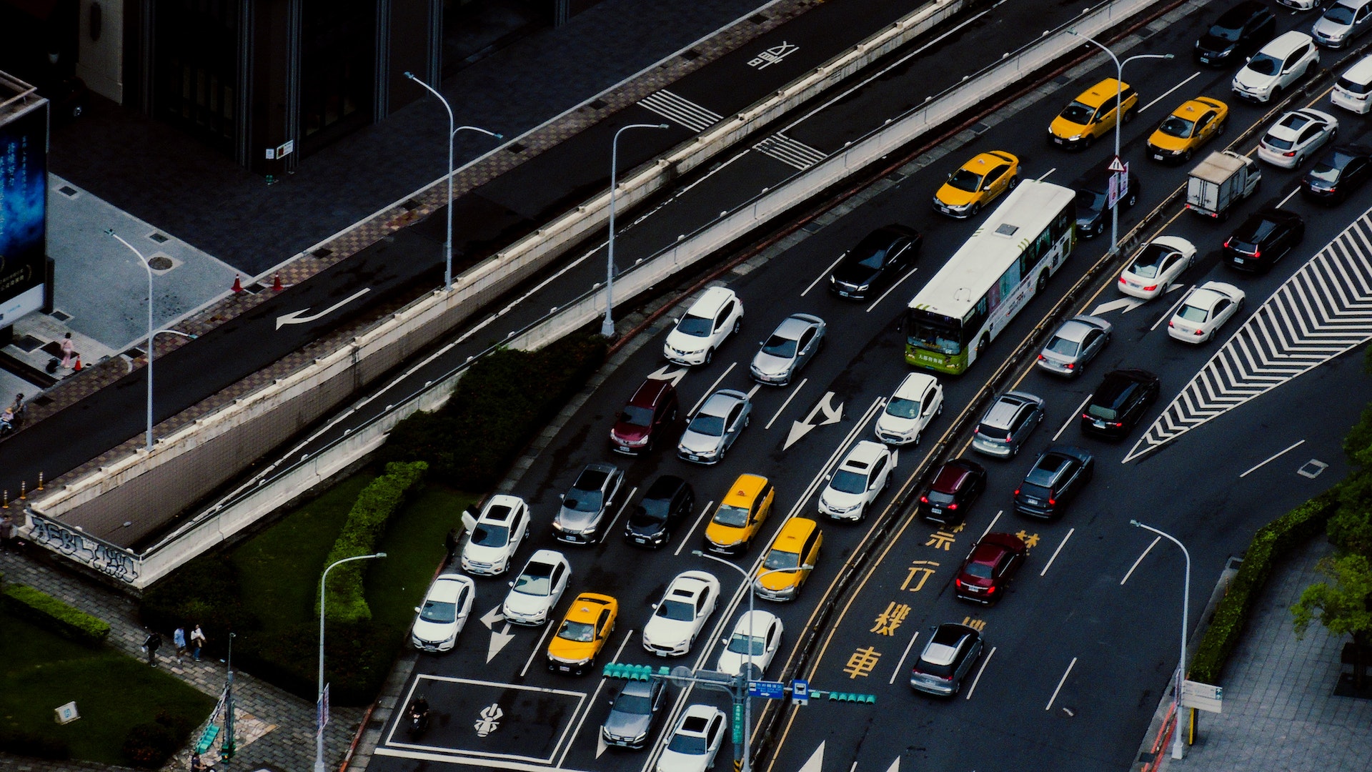 Traffico intenso
