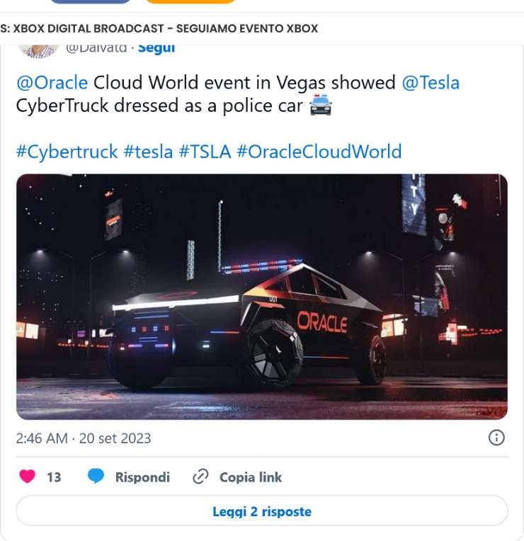 Tesla Polizia cambia tutto