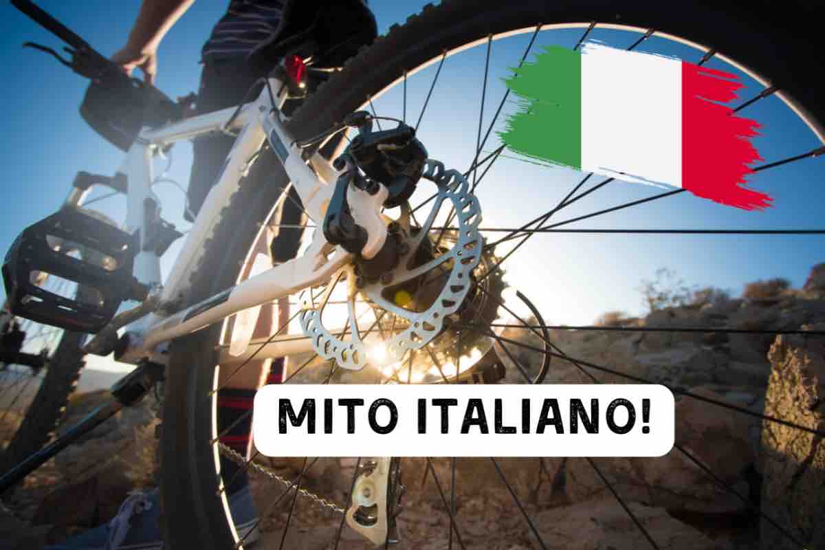 Mito italiano bicicletta 