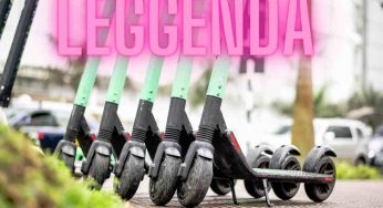 Monopattini elettrici nella leggenda: non erano mai arrivati fin qui
