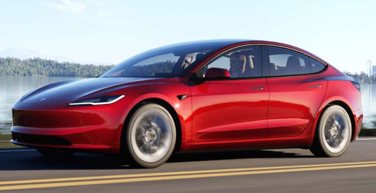 Tesla Model 3 rischio furto
