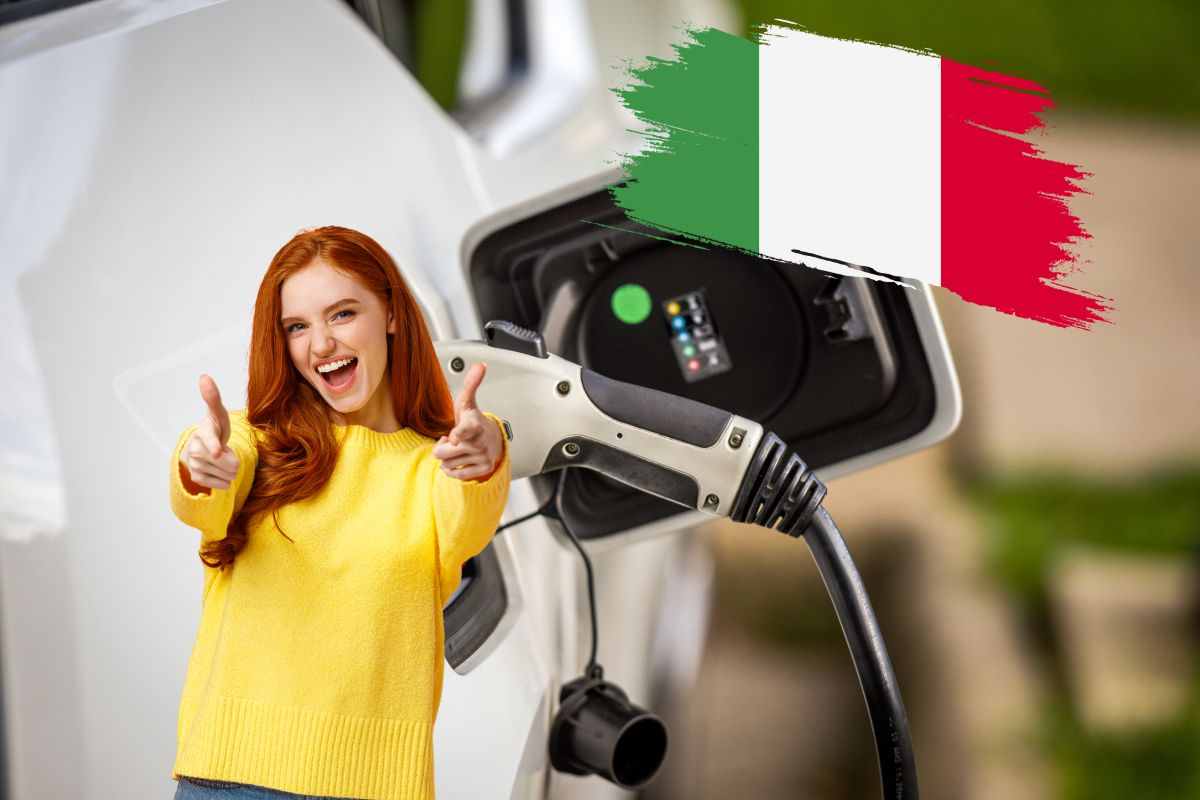 Auto elettrica combustione Italia ecologica