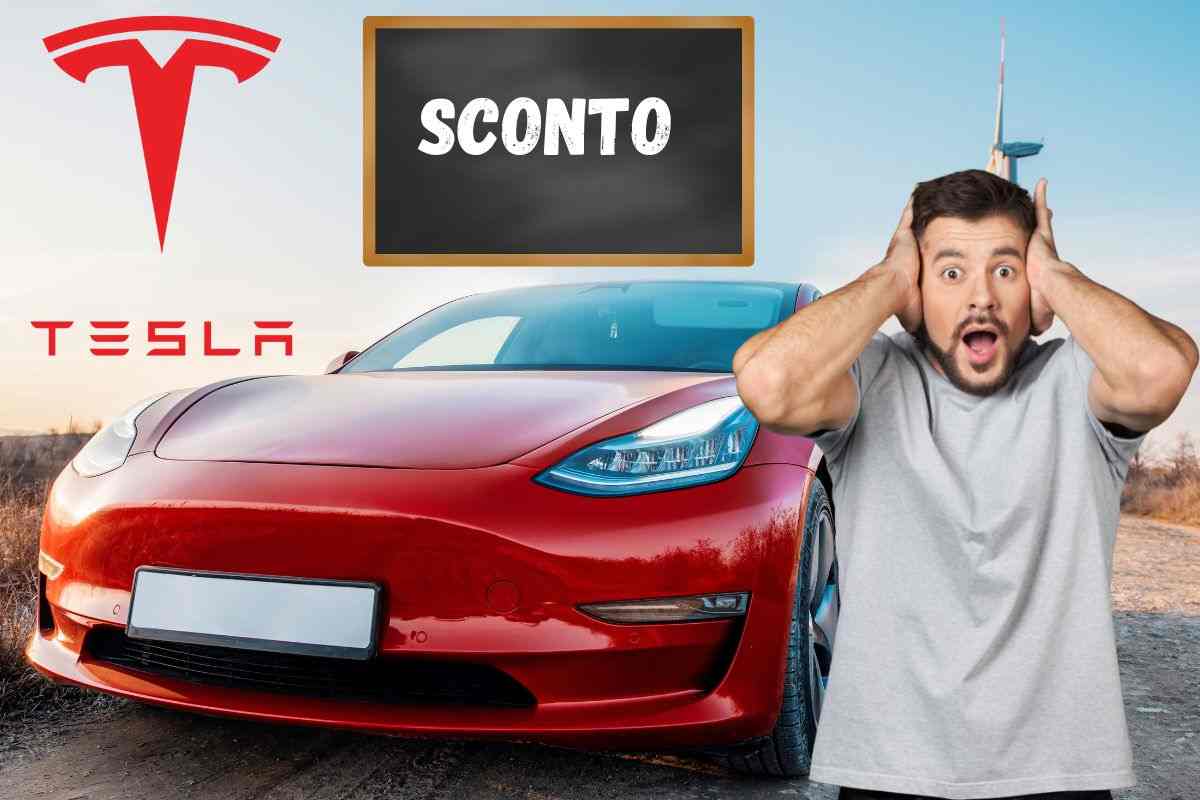 Tesla Model 3 Y sconto 3000 Euro