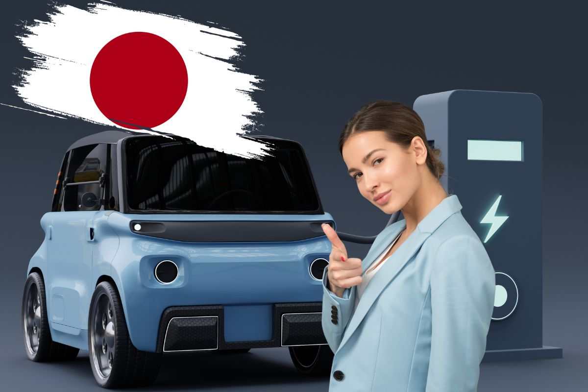 Batteria Giappone Toyota auto elettrica sostenibile