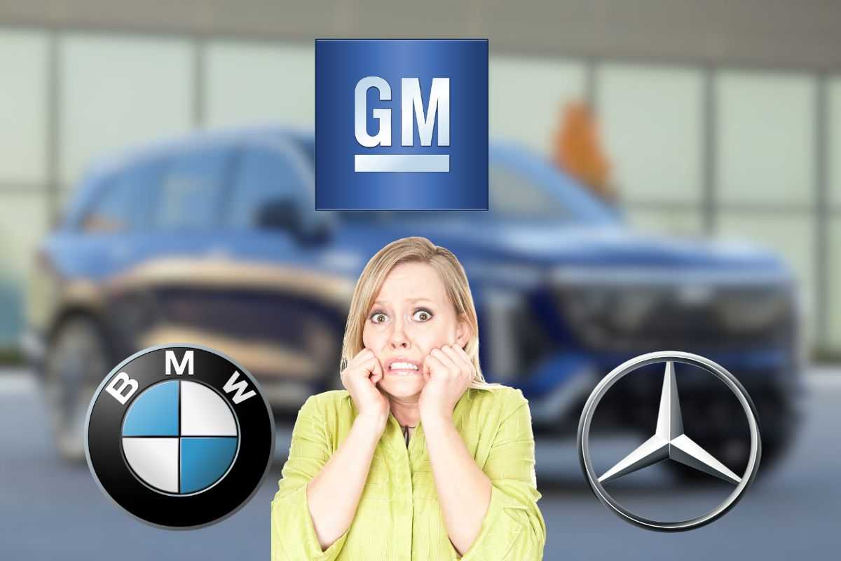 General Motors Mercedes BMW Cadillac Vistiq auto elettrica SUV