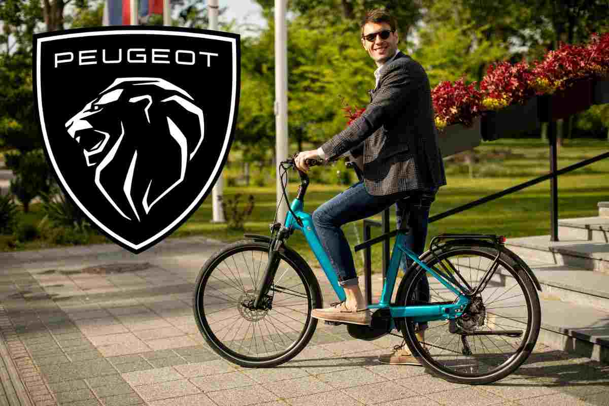 Peugeot Digital e-Front Load e-Bike automobile spazio